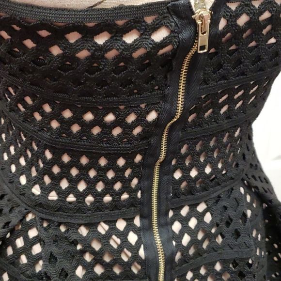 NWOT 💕💕Mystic Black Stretch Lace Dress Size M - Picture 7 of 14